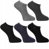 SKARPETKI GŁADKIE STOPKI MĘSKIE BAWEŁNIANE MORAJ 5-PAR 39-42