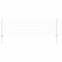 Ogrodzenie z słupkami Srebrny 0.6 x 100 m Stal