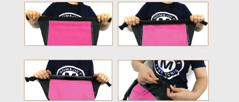 WODOSZCZELNY PLECAK WOREK WODOOPORNY 25L RÓŻOWY zdjęcie 12