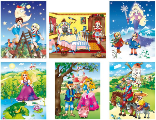 Klocki 20-elementowe bajki 03983 na Arena.pl