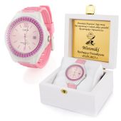 ZEGAREK komunijny CASIO różowy dla dziewczynki