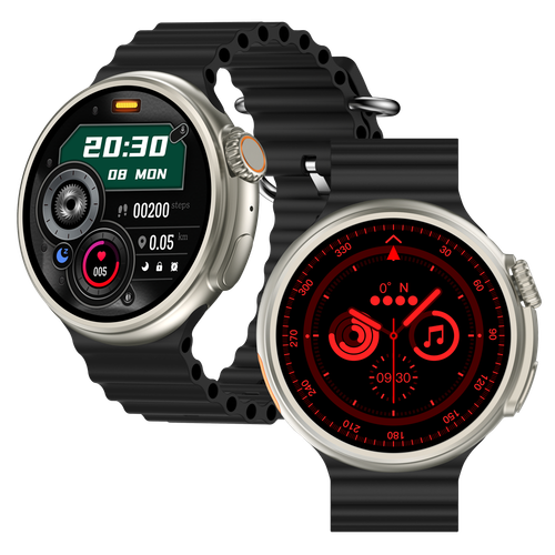 YAXO Smartwatch OXNARD Titanium Black na Arena.pl