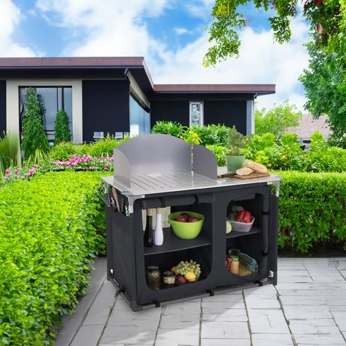 kuchnia turystyczna szafka stół składany ogrodowy torba kempingowy stolik na Arena.pl