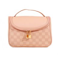 kosmetyczka rozkładana kuferek róż ks82