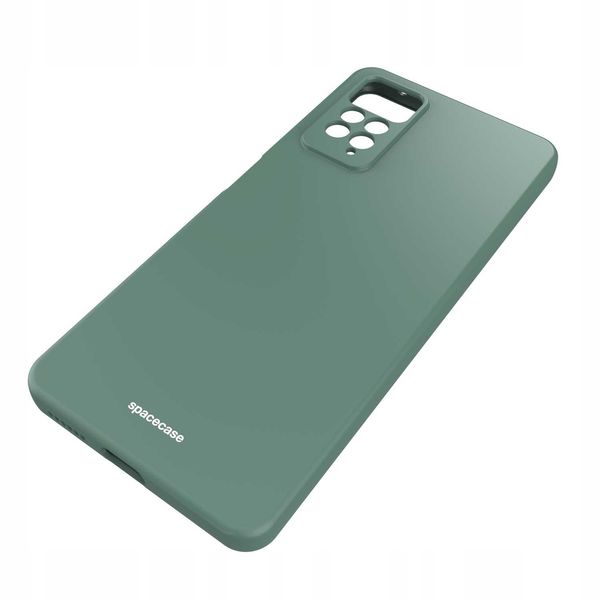 Spacecase Silicone Case Redmi Note 11 Pro 5G Dark Green zdjęcie 6