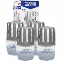 4x Wkład do pochłaniacza K&M AK101.2 + 4x pochłaniacz wilgoci K&M AK101