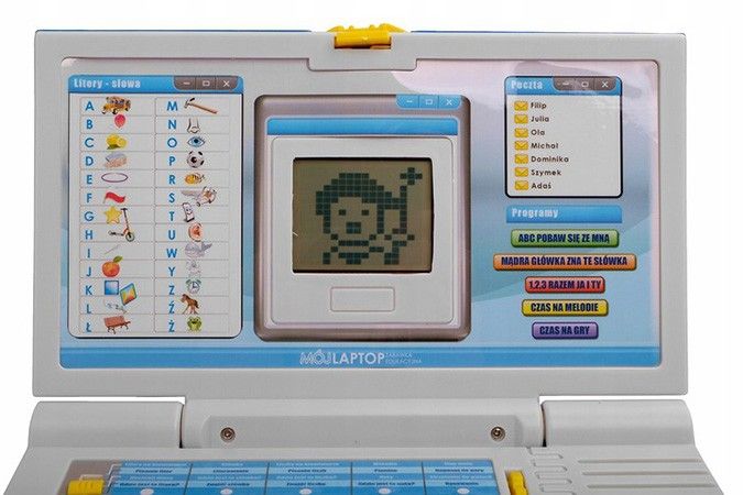 Laptop edukacyjny dla dzieci 20 programów komputer zdjęcie 9