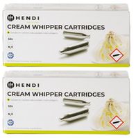 NABOJE DO SYFONU DO BITEJ ŚMIETANY - 100 SZTUK HENDI 586907