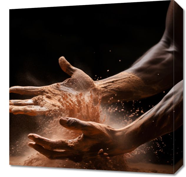 Obraz 50x50cm Taniec Ziemi zdjęcie 1