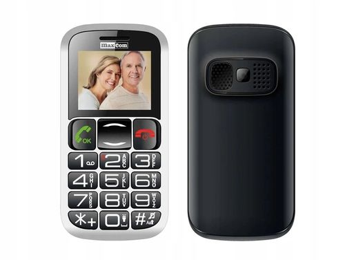 Telefon Komórkowy Maxcom Mm462Bb Dla Seniora na Arena.pl