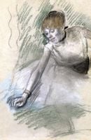 Dancer1880 85, Edgar Degas - plakat 70x100 cm