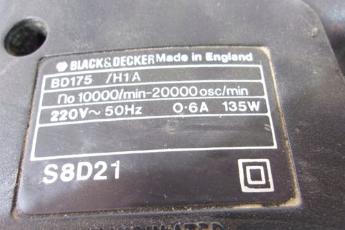 BLACK + DECKER SZLIFIERKA MIMOŚRODOWA 230W na Arena.pl