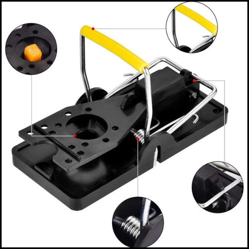 2XPUŁAPKA KLASYCZNA GILOTYNOWA NA SZCZURY MYSZ GRYZONIE PLASTIKOWA SPRĘŻYNA na Arena.pl