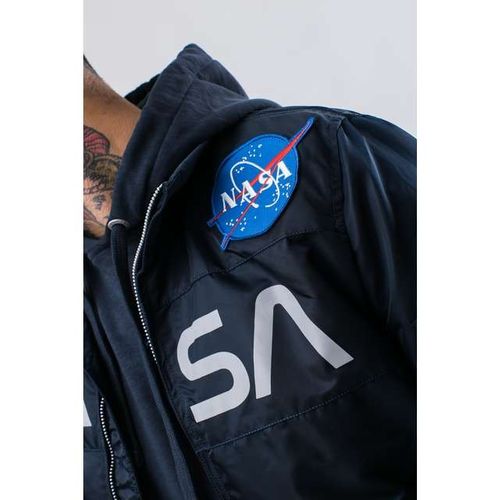 Alpha Industries NASA JACKET FLIGHT NYLON 07 REP  BLUE na Arena.pl