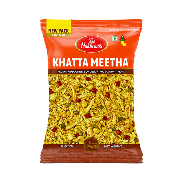 Indyjska przekąska Khatta Meetha Haldirams 200g zdjęcie 1