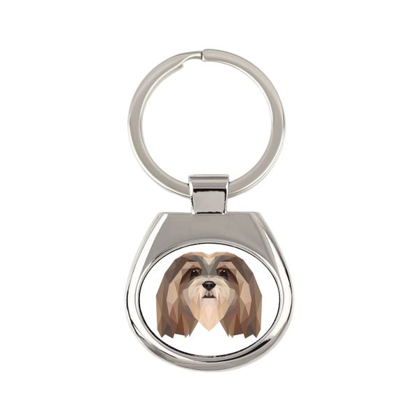 Lhasa Apso brelok geometryczny Art-Dog zdjęcie 1