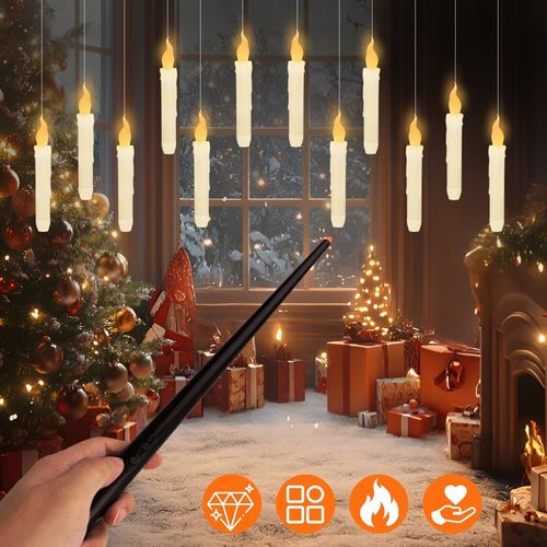 Lampka W Pływające Świeca Led Dekoracja Harry Potter Magic Wand, Dekoracja na Arena.pl
