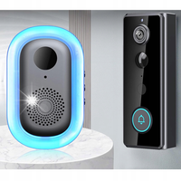 DZWONEK Z KAMERĄ WIFI 2K NOCNE WIDZENIE AUDIO DWUKIERUNKOWE 32GB