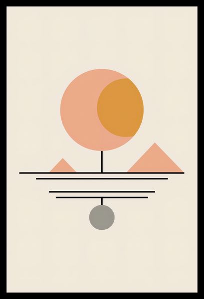 Plakat 30x45cm Geometryczna Utopia zdjęcie 2