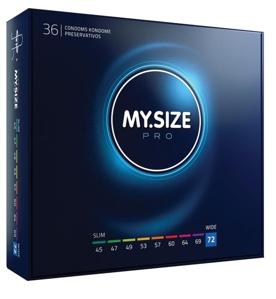 My.size Pro 72 Mm - 36 Pieces zdjęcie 1