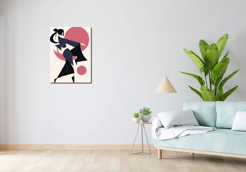 Obraz 50x70cm Dumnym Krokiem zdjęcie 2