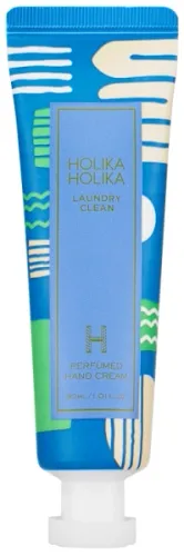 Laundry Clean Perfumed Hand Cream 30ml - nawilżający krem do rąk o zapachu czystego prania - Holika Holika na Arena.pl