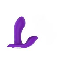 dyskretny wibrator punktu g vee b series joy fioletowy usb wodoodporny