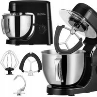 Robot Kuchenny Planetarny Mikser Misa 5L Kompaktowy Wielofunkcyjny Czarny