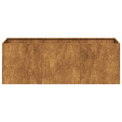Doniczka Rusty 120x40x40 cm Stal nierdzewna na Arena.pl