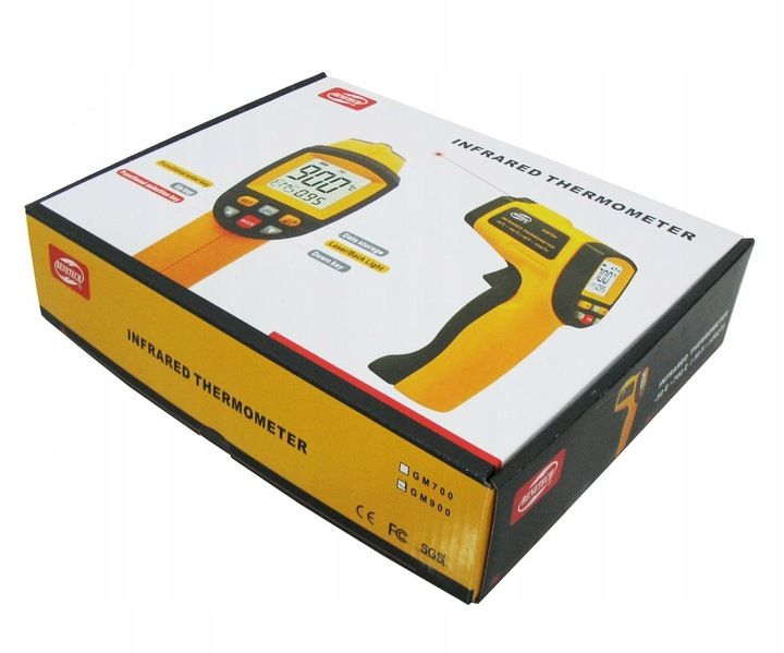 PIROMETR TERMOMETR LASEROWY BEZDOTYKOWY NA PODCZERWIEŃ EMISYJNOŚĆ -50 +950° zdjęcie 14