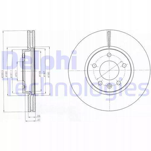 TARCZA HAM PRZOD 300X26 V na Arena.pl