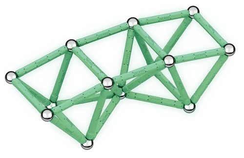 Klocki magnetyczne Geomag Glow Recycled 60el. 60 na Arena.pl