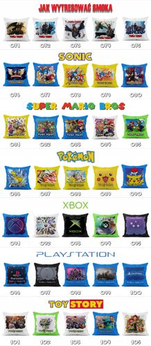 POSZEWKA Z NADRUKIEM BAWEŁNIANA 40x40CM - BTS KPOP KOREA na Arena.pl