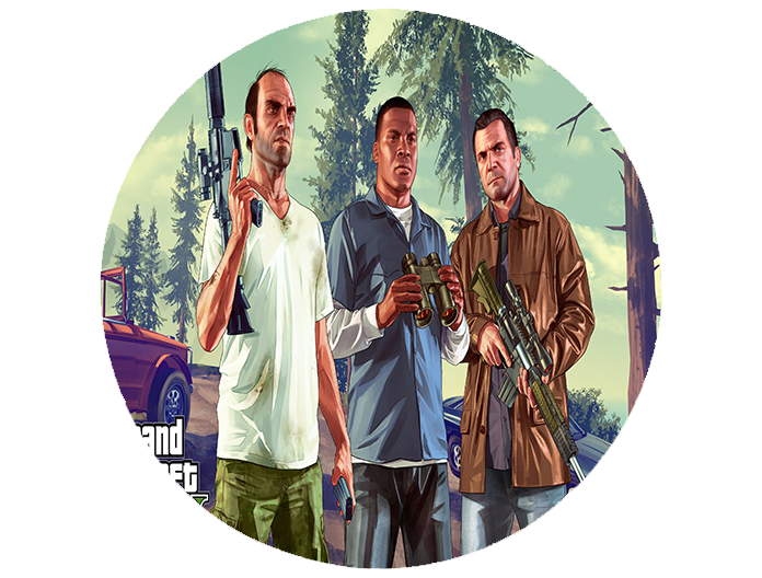 Podkładka pod myszkę GTA zdjęcie 2