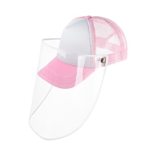 Czapka do przyłbicy do sublimacji - różowa zdjęcie 2