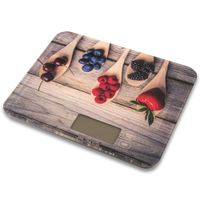 Waga Kuchenna Szklana Elektroniczna Płaska 15 kg Precyzyjna LCD do Żywności