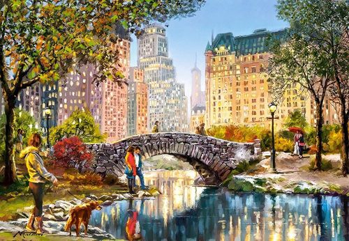 Puzzle 1000 elementów Central Park na Arena.pl