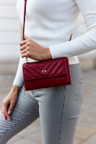 torebka-portfe pu m-11-7928 red zdjęcie 6