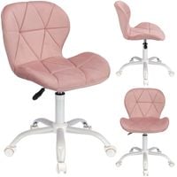 Krzesło ENDO welur różowe (nowy kod)