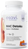 OSAVI NAC DETOKS SELEN MOLIBDEN 120k CHOLINA SELEN ZDROWA WĄTROBA