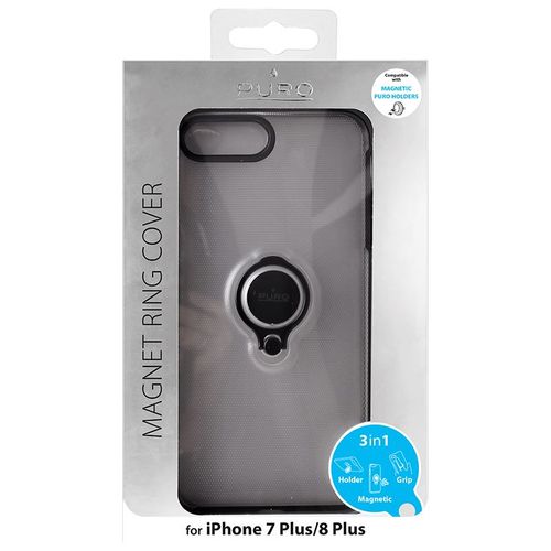 PURO MAGNET RING COVER Apple iPhone 7/8 Plus - CLEAR na Arena.pl