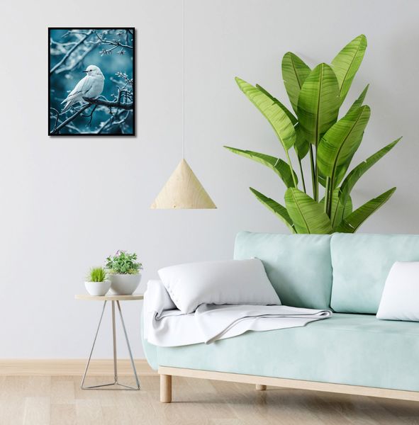 Plakat 40x50cm Perłowy Ptak zdjęcie 4