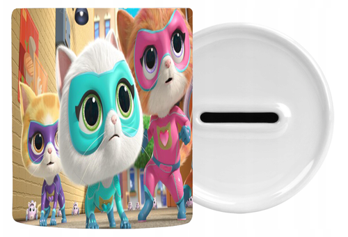 Skarbonka Ceramiczna - Super Kotki - Super Kitties na Arena.pl