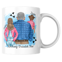 Prezent Dla Dziadka Kubek Z Wnukami Na Urodziny Imieniny Upominek