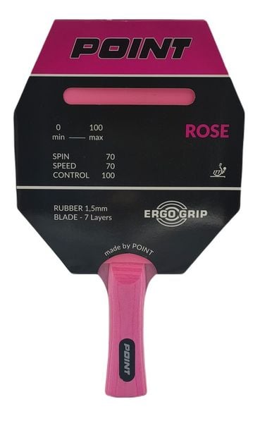 Rakietka do tenisa stołowego POINT ROSE zdjęcie 1