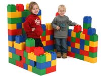 Klocki budowlane 45 elementy cegiełki 37510