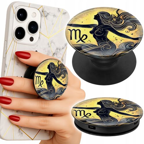 Uchwyt do telefonu Popsocket na palce/stojak ZNAK ZODIAKU, PANNA na Arena.pl