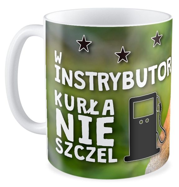 Kubek z nosaczem Instrybutor zdjęcie 1
