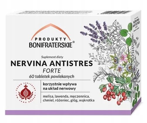 Nervina Antistres Forte 60 tabletek na Arena.pl