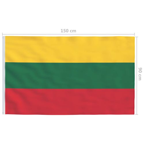 Flaga Litwy, 90 X 150 Cm na Arena.pl